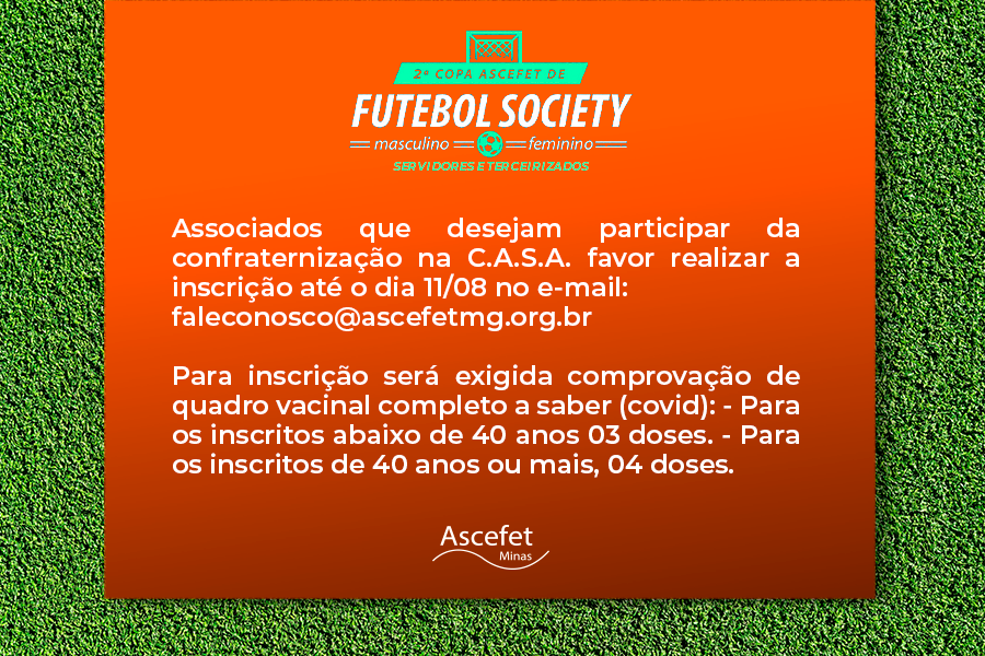 COPA ASCEFET DE FUTEBOL SOCIETY