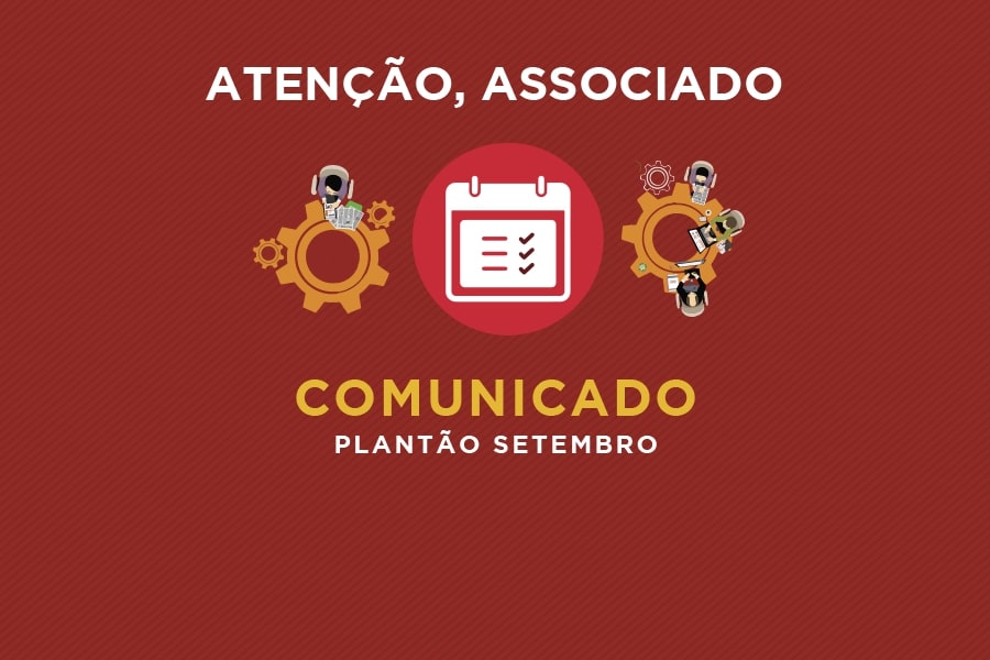 COMUNICADO – Plantão Setembro