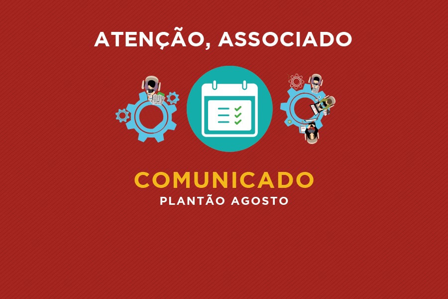 COMUNICADO Plantão AGOSTO