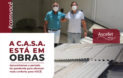 A C.A.S.A. ESTÁ EM OBRAS!