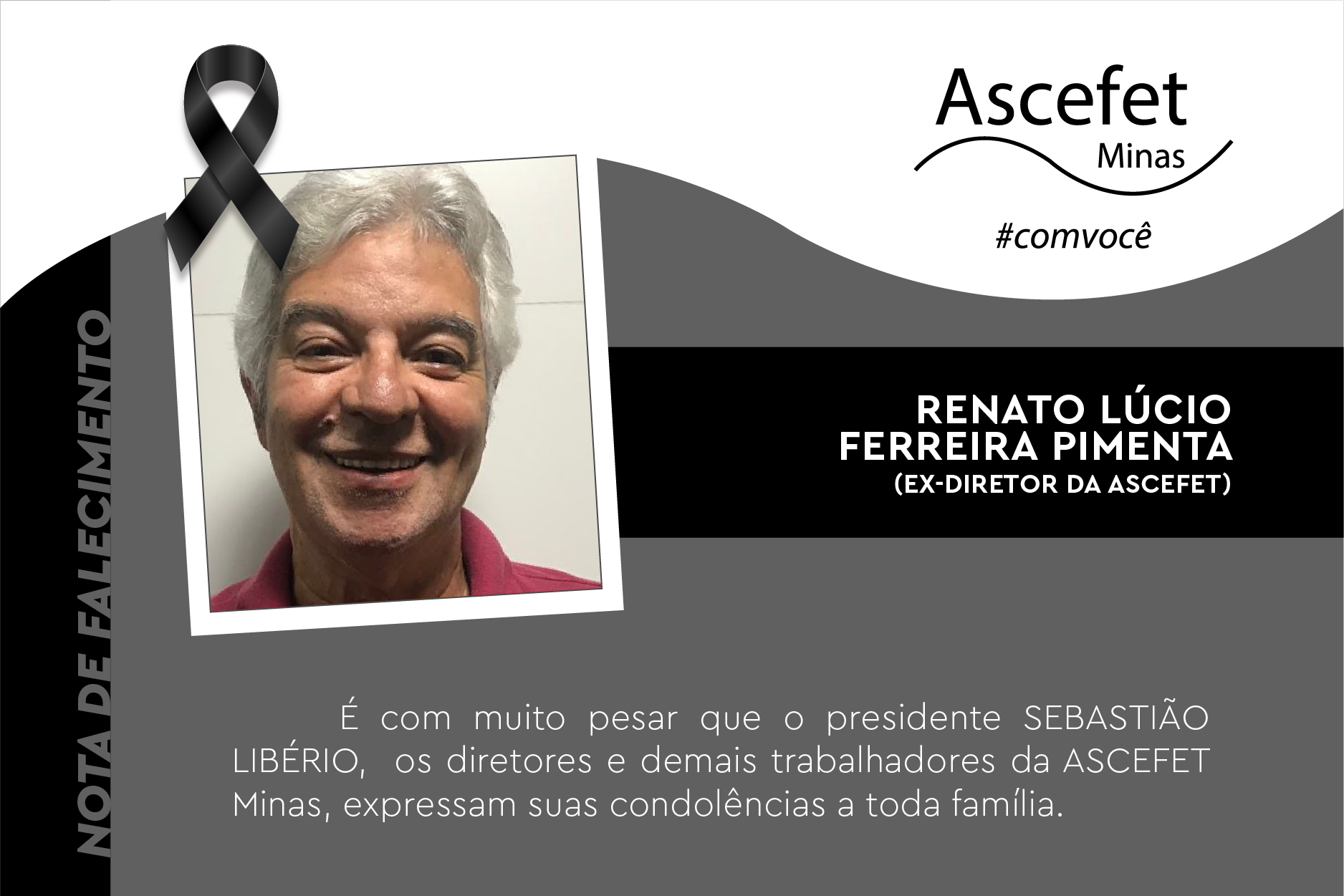 Nota de Falecimento  Ascefet Minas