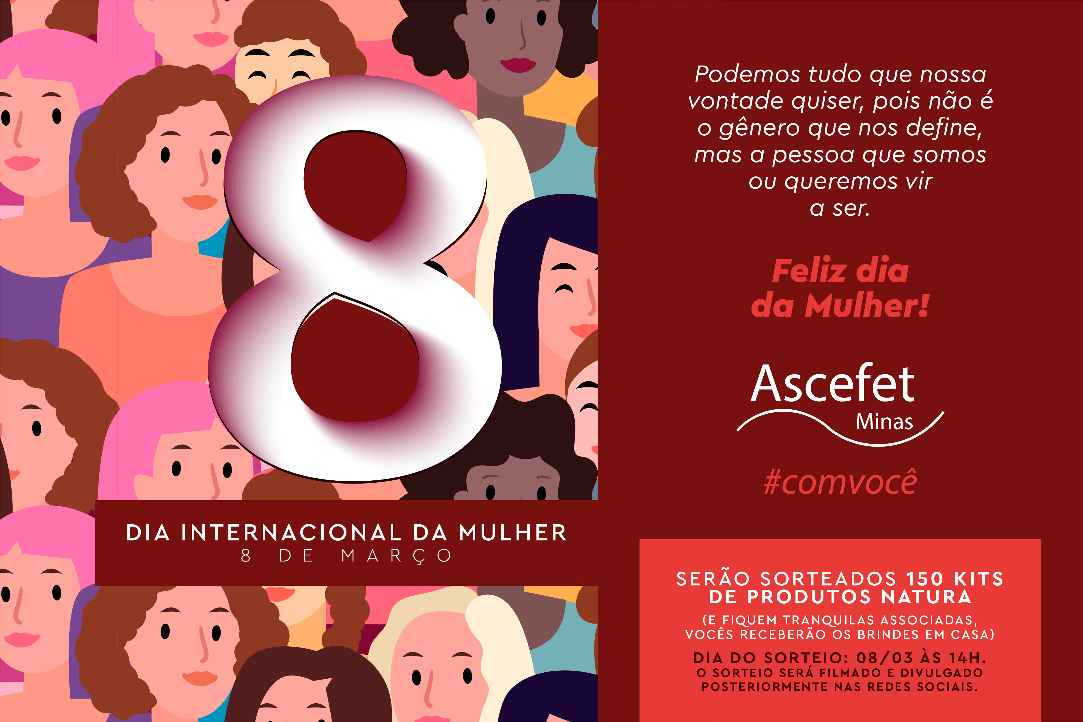 DIA INTERNACIONAL DA MULHER – 8 DE MARÇO