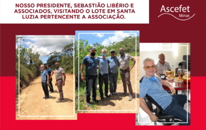 Visita ao lote da Associação em Santa Luzia