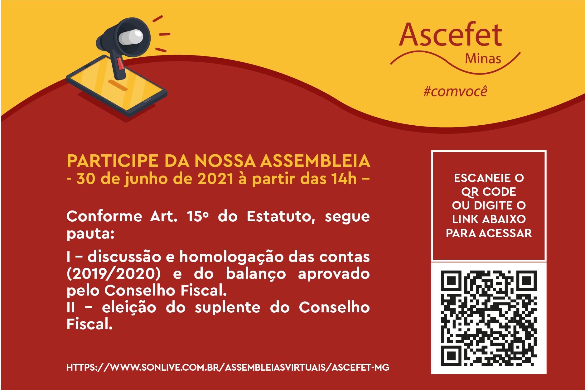 Assembleia dia 30/06