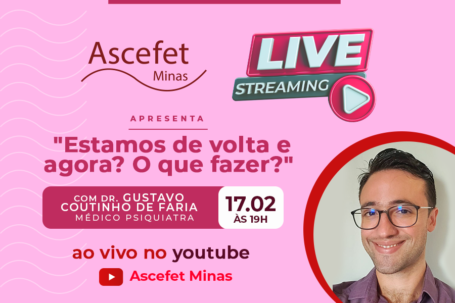 É hoje nossa Live!