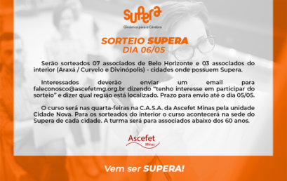 SORTEIO SUPERA