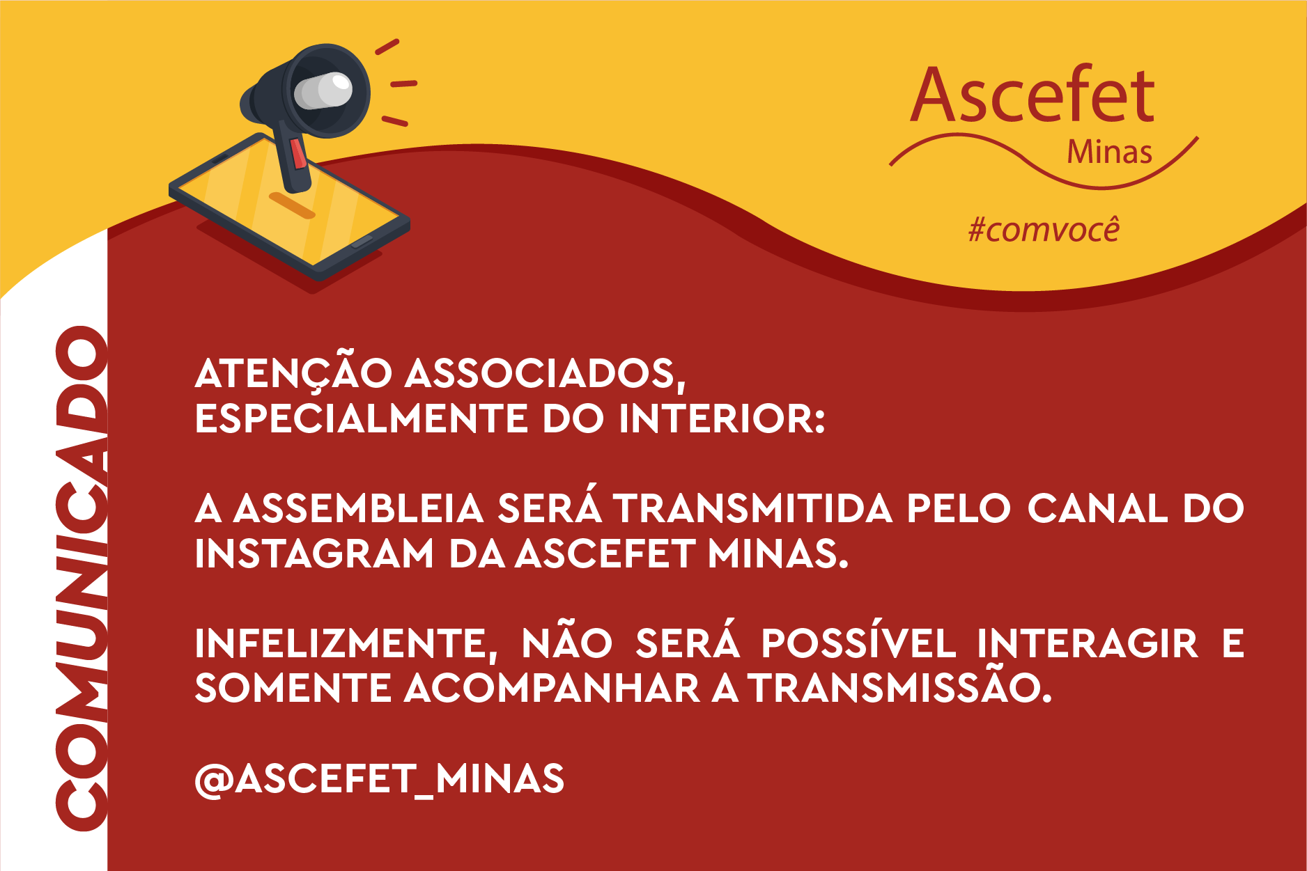 COMUNICADO ASSEMBLEIA