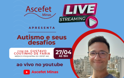 LIVE: AUTISMO E SEUS DESAFIOS – DIA 27/04 ÀS 19H